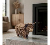 Garden Greatness Small Hughie Highland Cow Ornament