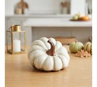 Garden Greatness Smooth Glazed Pumpkin Table Ornament