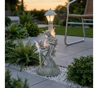 Garden Greatness Solar Fairies Under Garden Lamp Post Light | Size: 1 Pack Garden Greatness Multicolor 1 Pack