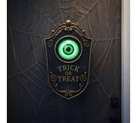 Garden Greatness Spooky Animated Lit Eyeball Doorbell | Size: 1 Pack Garden Greatness Multicolor 1 Pack