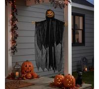 Garden Greatness Spooky Hanging Pumpkin Reaper Decoration | Size: 1 Pack Garden Greatness Multicolor 1 Pack