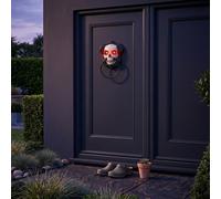 Garden Greatness Spooky Motion Activated Skull Door Knocker