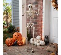 Garden Greatness Spooky Standing Posable Skeleton | Size: 1 Pack Garden Greatness Multicolor 1 Pack