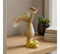 Garden Greatness Spring Rabbit Holding Bird Ornament