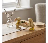 Garden Greatness Spring Rabbits With Carrots Ornament
