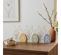 Garden Greatness Springtime Bunny Ears Easter Mantel Plaque | Size: 1 Pack Garden Greatness Multicolor 1 Pack