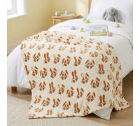 Garden Greatness Springtime Cosy Fluffy Bunny Super Soft Throw