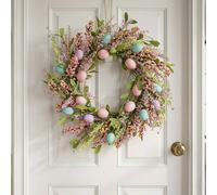 Garden Greatness Springtime Easter Egg Hunt Wreath | Size: 1 Pack Garden Greatness Multicolor 1 Pack
