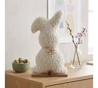 Garden Greatness Springtime Fluffy Blanc Bunny Decoration in White | Size: 1 Pack Garden Greatness White 1 Pack