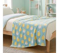 Garden Greatness Springtime Fluffy Chick Design Super Soft Throw