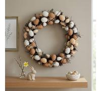 Garden Greatness Springtime Full Egg Easter Wreath | Size: 1 Pack Garden Greatness Multicolor 1 Pack