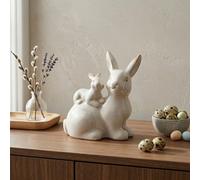 Garden Greatness Springtime Glazed Bunny Baby Ornament
