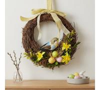 Garden Greatness Springtime Hanging Bird Easter Wreath