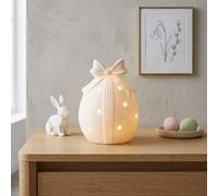 Garden Greatness Springtime Led Bow Egg Ornament