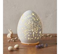 Garden Greatness Springtime LED Dome Easter Egg in White | Size: 1 Pack Garden Greatness White 1 Pack