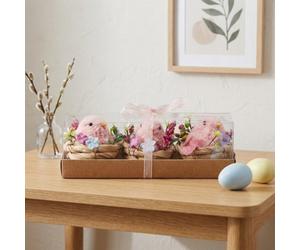 Garden Greatness Springtime Three Birds In Nests Decoration