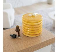 Garden Greatness Stacked Pancake Oil Wax Burner in Yellow | Size: 1 Pack Garden Greatness Yellow 1 Pack