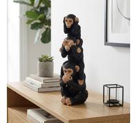 Garden Greatness Stacked Wise Cheeky Monkeys Ornament