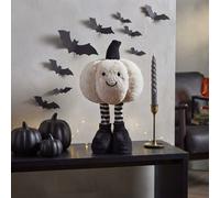 Garden Greatness Standing Smiley Plush Pumpkin Decoration | Size: 1 Pack Garden Greatness Multicolor 1 Pack