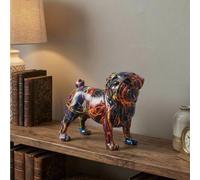 Garden Greatness Supernova Standing Pug Ornament | Size: 1 Pack Garden Greatness Multicolor 1 Pack