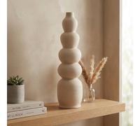 Garden Greatness Tall Atlas Blanc Clay Vase in Beige | Size: 1 Pack Garden Greatness Beige 1 Pack