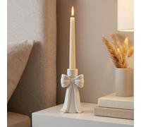 Garden Greatness Tall Draping Bow Candle Holder