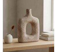 Garden Greatness Textured Tall Sculptured Vase Ceramic