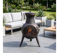 Garden Greatness Traditional El Clasico Garden Chimenea | Size: 1 Pack Garden Greatness Multicolor 1 Pack