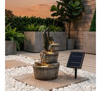 Garden Greatness Traditional Pump & Buckets Solar Water Feature | Size: 1 Pack Garden Greatness Multicolor 1 Pack