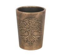 Garden Greatness Tree of Life Terracotta Bronze Plant Pot Garden Greatness Multicolor
