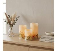 Garden Greatness Trio Elderflower LED Candle Set | Size: 1 Pack Garden Greatness Multicolor 1 Pack
