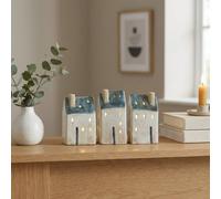 Garden Greatness Trio LED Rustic Village Cottage Decor | Size: 3 Pack Garden Greatness Multicolor 3 Pack