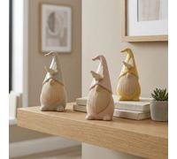 Garden Greatness Trio Pastel Butterfly Gonks Decoration