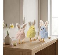 Garden Greatness Trio Spingtime Easter Fluffy Chicks With Ears