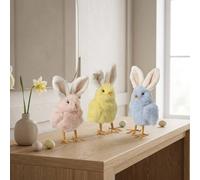 Garden Greatness Trio Spingtime Easter Fluffy Chicks With Ears in Yellow | Size: 1 Pack Garden Greatness Yellow 1 Pack