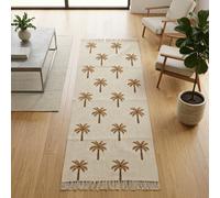 Garden Greatness Tropical Palm Tree Patterned Area Rug