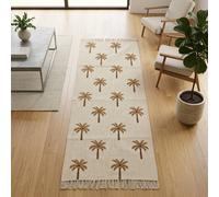 Garden Greatness Tropical Palm Tree Patterned Area Rug | Size: 45 cm x 75 cm Garden Greatness Multicolor 45 cm x 75 cm
