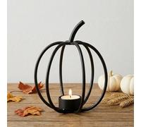 Garden Greatness Urban Iron Pumpkin Tealight Holder