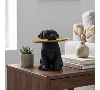 Garden Greatness Urban Pug Dog Holding Tray Decoration