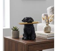 Garden Greatness Urban Pug Dog Holding Tray Decoration | Size: 1 Pack Garden Greatness Multicolor 1 Pack