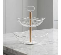 Garden Greatness Urban Two Tier Storage Basket Metal