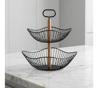 Garden Greatness Urban Two Tier Storage Basket Metal