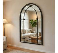 La Hacienda Aston & Wold Black Square Garden Mirror