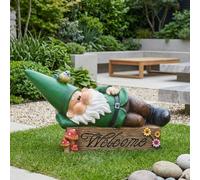 Garden Greatness Welcoming Wilf Garden Ornament | Size: 1 Pack Garden Greatness Multicolor 1 Pack