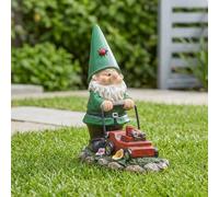 Garden Greatness Wilf Mowing Fun Garden Ornament | Size: 1 Pack Garden Greatness Multicolor 1 Pack