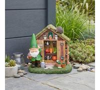 Garden Greatness Wilf's Shed Woodland Garden Ornament | Size: 1 Pack Garden Greatness Multicolor 1 Pack