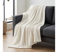 Garden Greatness Ivory Winter Warm Snuggle Throw | Size: 140 cm x 180 cm Garden Greatness Ivory 140 cm x 180 cm