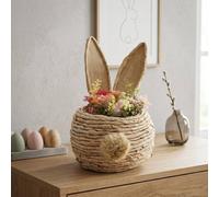 Garden Greatness Woven Faux Flowers Bunny Ears Basket | Size: 1 Pack Garden Greatness Multicolor 1 Pack