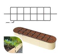 Garden Grid Watering System | Raised Garden Bed Drip Irrigation System - But Better | Pre-Assembled, Waters Every Plant Evenly, 2-Minute Setup | Square Foot Gardening Grid | US-Made (Cornerless, 2x8)