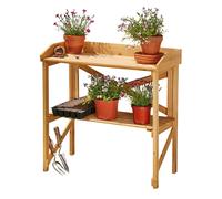 Garden Grow Wooden Two-Tier Potting Bench: Garden Grow Wooden Two-Tier Potting Bench (G4105)